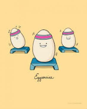 Sponsored 'Eggsercise'