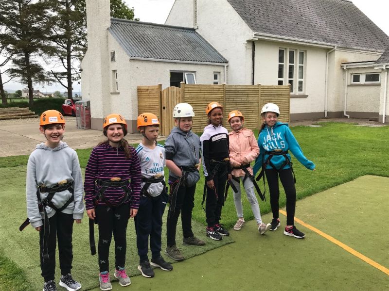 Ready to tackle the wall.