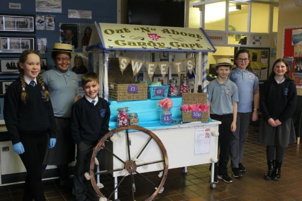 School Council - Valentines Sweetie Cart